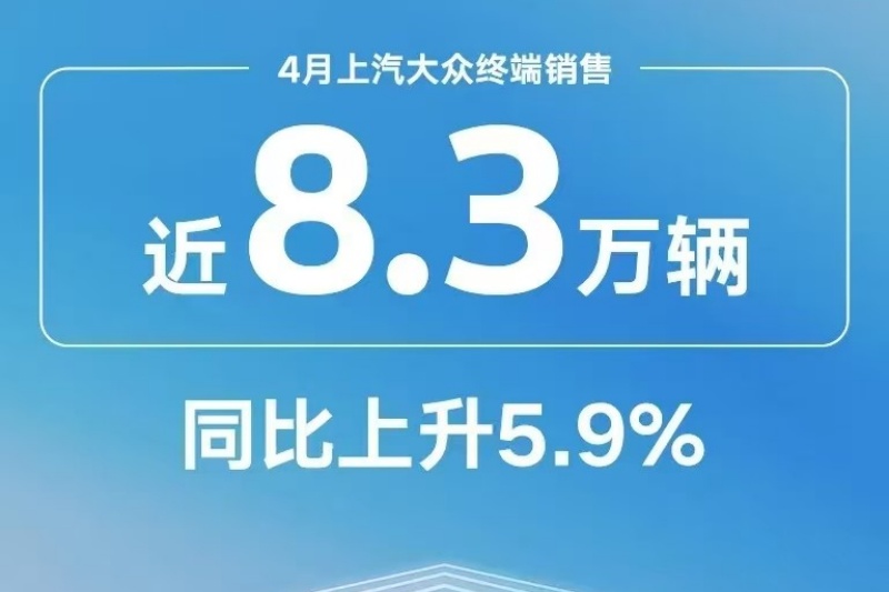 速看！上汽大眾4月銷量快報